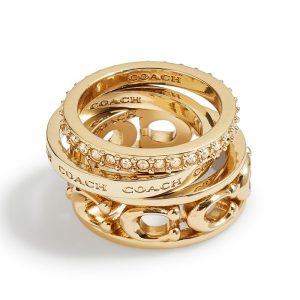 Signature Openwork Ring Set, 3 Pieces
