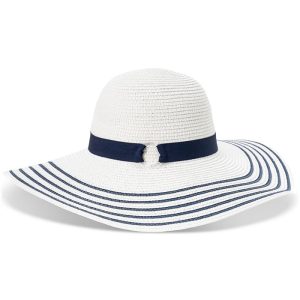 Striped Floppy Hat