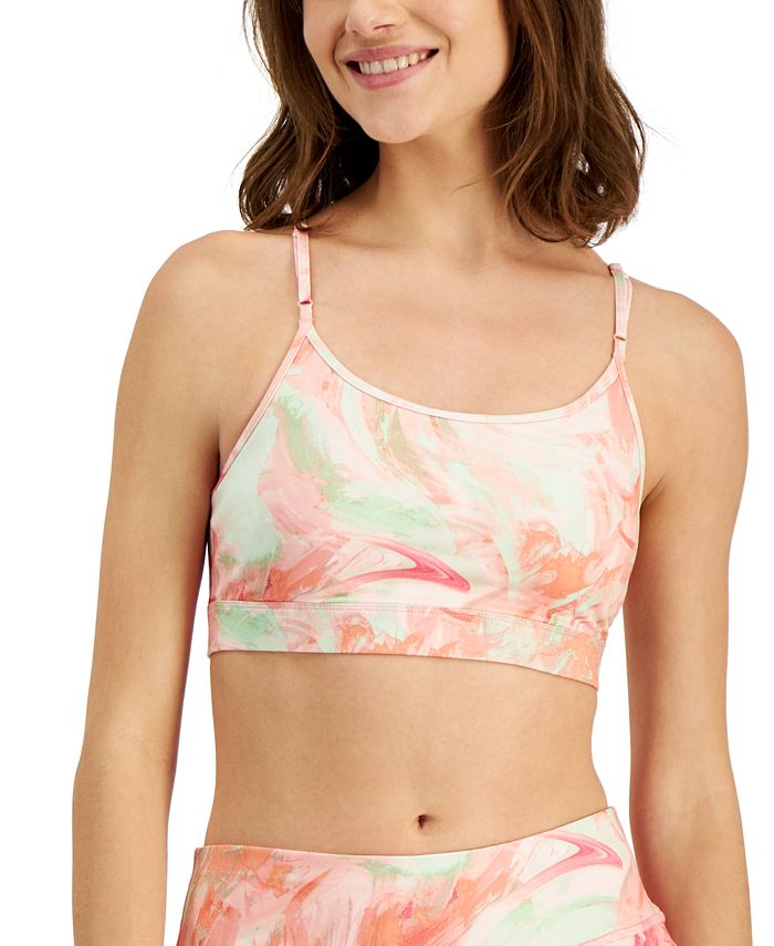 Women's Printed Low-Impact Bra