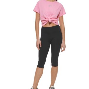 Women's Cotton Metallic-Logo T-Shirt