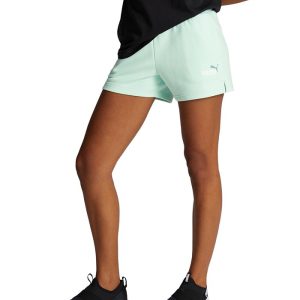 Women's Active Logo Ribbed Waistband Mid-Rise Shorts